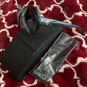 Prada SPR03M Blue Sunglasses